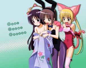 Hayate the Combat Butler .. is one lucky man.